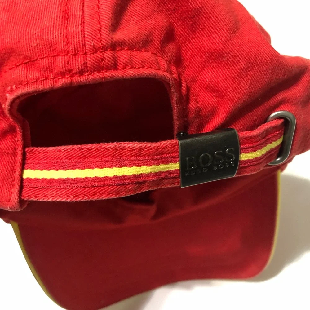 BOSS Hugo Boss Red Baseball Cap • Boy/Youth